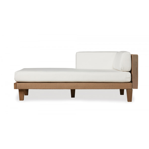 Lloyd Flanders Catalina Left Arm Facing Wicker Chaise Lounge
