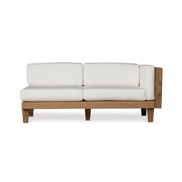 Lloyd Flanders Catalina Left Arm Facing Wicker Loveseat - Replacement Cushion