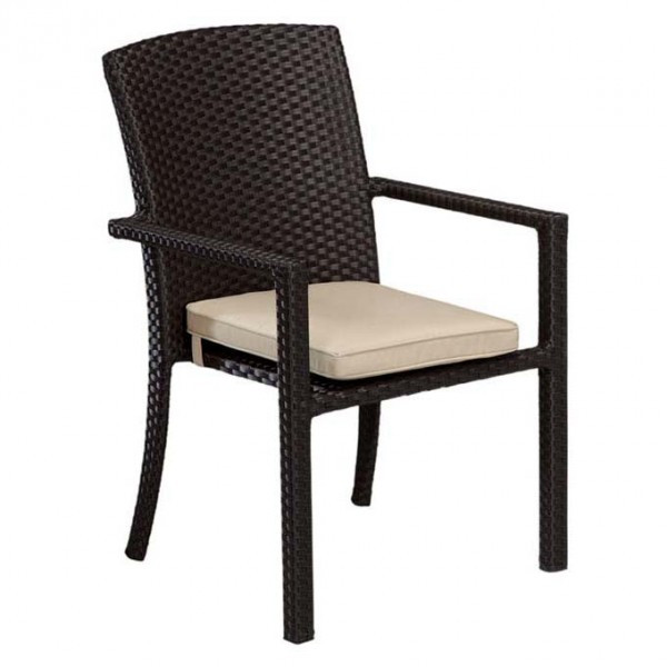 Sunset West Solana Wicker Dining Chair - Replacement Cushions
