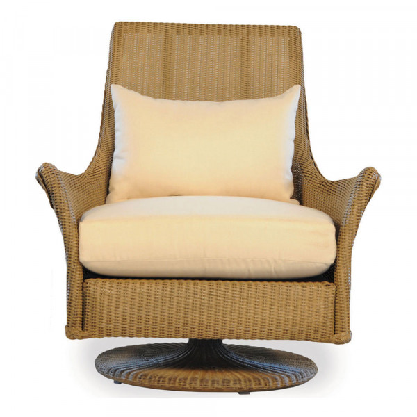 Lloyd Flanders Fusion Highback Wicker Lounge Chair with Square Back - Replacement Cushion
