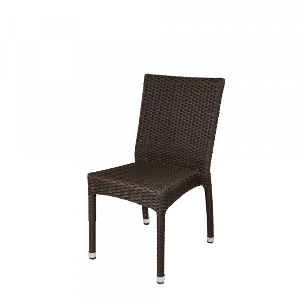 Source Outdoor Sierra Armless Wicker Dining Chair