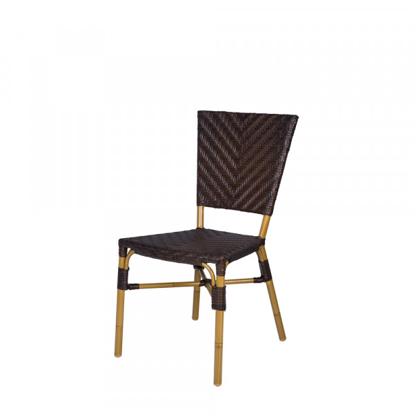 Source Outdoor Capri Armless Wicker Dining Chair