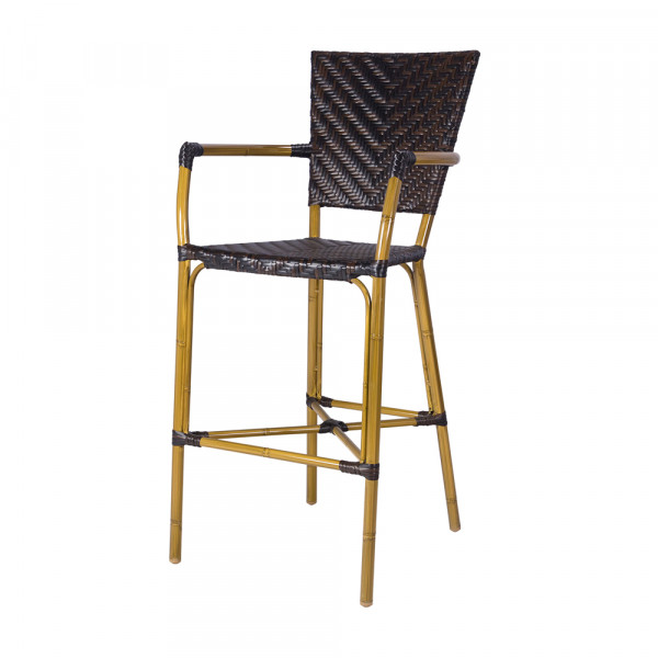 Source Outdoor Capri Wicker Bar Chair
