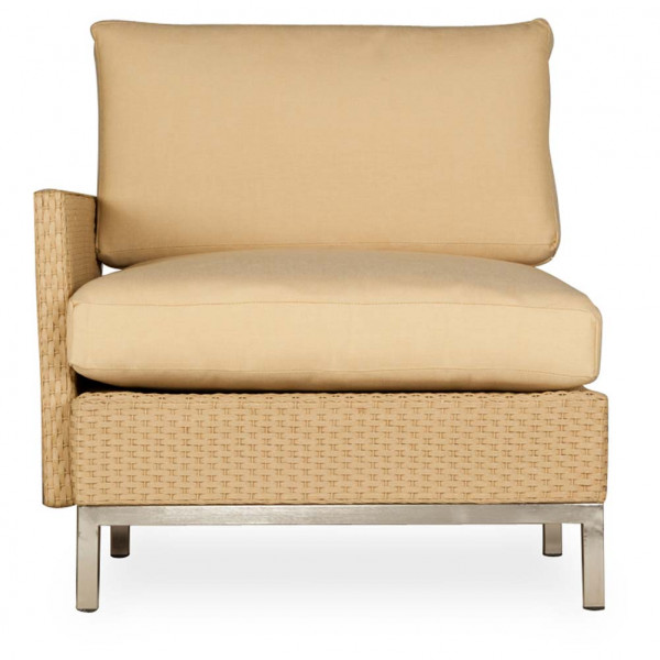 Lloyd Flanders Elements Left Arm Facing Wicker Lounge Chair - Replacement Cushion