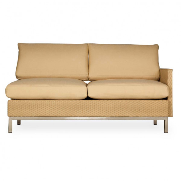 Lloyd Flanders Elements Left Arm Facing Wicker Loveseat - Replacement Cushion