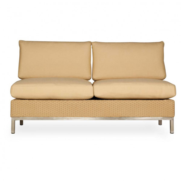 Lloyd Flanders Elements Armless Wicker Loveseat - Replacement Cushion