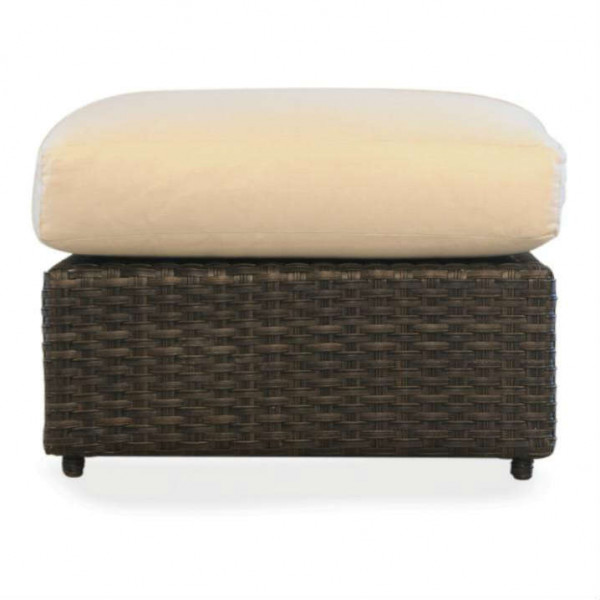 Lloyd Flanders Flair Large Wicker Ottoman - Replacement Cushion