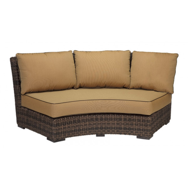 Sunset West Montecito Curved Wicker Sofa - Replacement Cushion