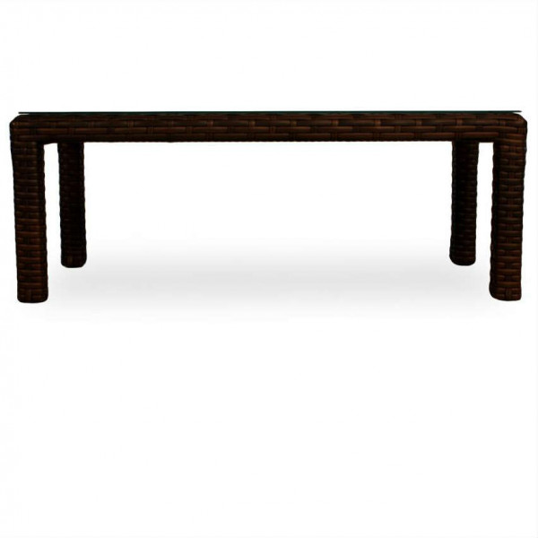 Lloyd Flanders Contempo Rectangular Wicker Cocktail Table