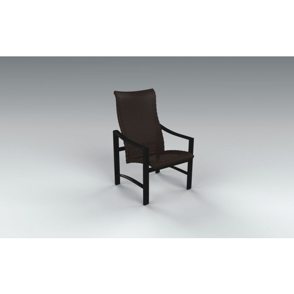 Tropitone Kenzo Highback Wicker Dining Chair
