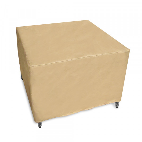PCI Large Square Ottoman Outdoor Furniture Cover - Tan