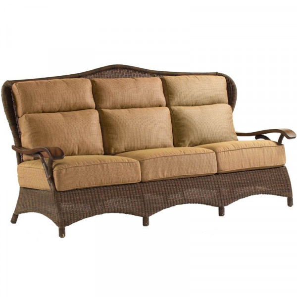 WhiteCraft by Woodard Chatham Run Wicker Sofa  - Replacement Cushion