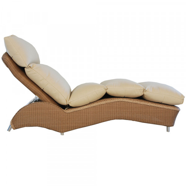 Lloyd Flanders Adjustable Double Wicker Chaise Lounge - Replacement Cushion