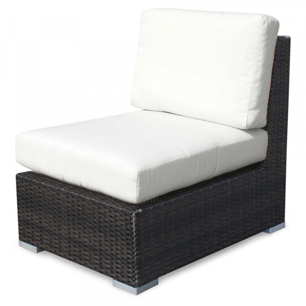 Source Outdoor Lucaya Armless Wicker Lounge Chair