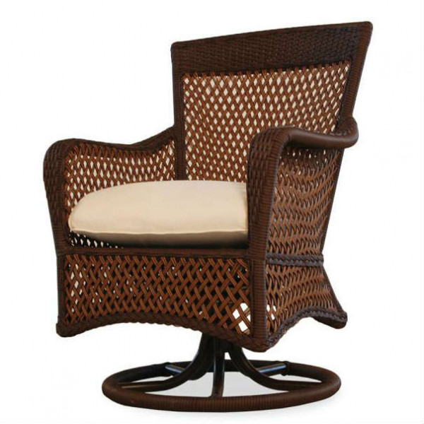 Lloyd Flanders Grand Traverse Wicker Swivel Dining Chair - Replacement Cushion
