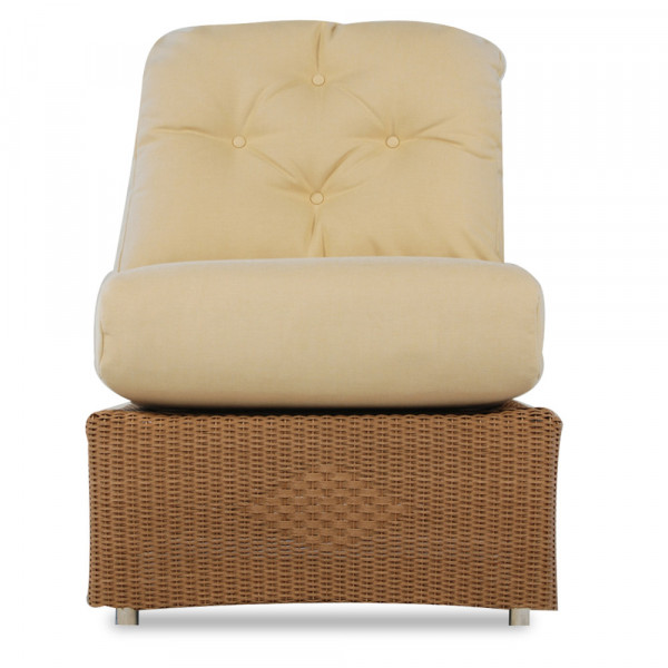 Lloyd Flanders Reflections Armless Wicker Lounge Chair - Replacement Cushion