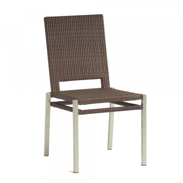 WhiteCraft by Woodard Pacific Armless Wicker Dining Chair