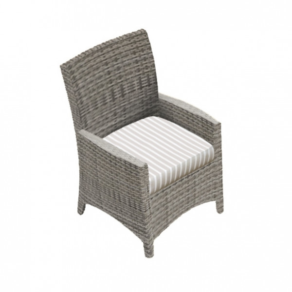 Forever Patio Aberdeen Wicker Dining Chair - Replacement Cushion