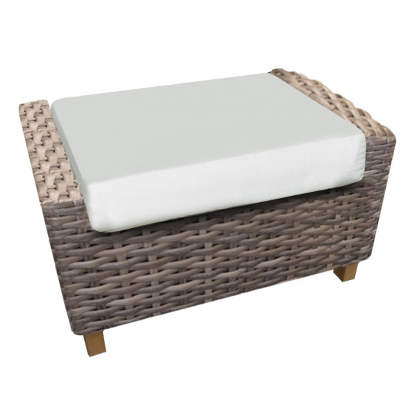 Forever Patio Aberdeen Wicker Ottoman - Replacement Cushion