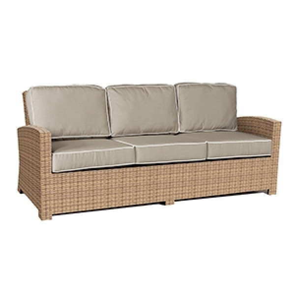 Forever Patio Barbados Wicker Sofa - Biscuit Wicker