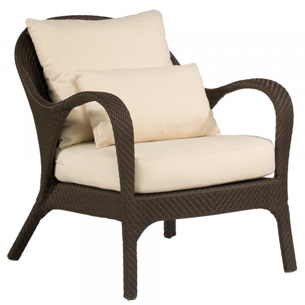 WhiteCraft by Woodard Bali Wicker Lounge Chair  - Replacement Cushion