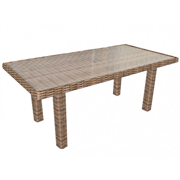 Forever Patio Cypress Wicker Conversation Table
