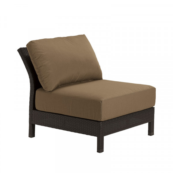 Tropitone Evo Armless Wicker Lounge Chair