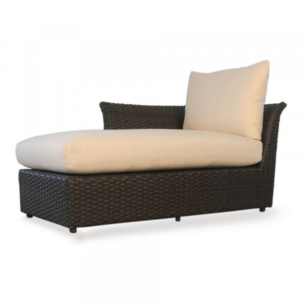 Lloyd Flanders Flair Right Arm Facing Wicker Chaise Lounge - Replacement Cushion