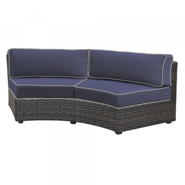 Forever Patio Horizon Curved Wicker Sofa - Replacement Cushion