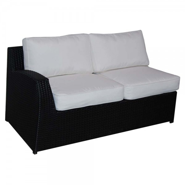 Forever Patio Soho Wicker Left Arm Sectional Loveseat - Replacement Cushion