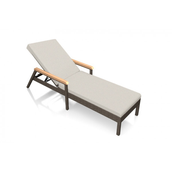 Harmonia Living Arden Adjustable Wicker Chaise Lounge - Replacement Cushion