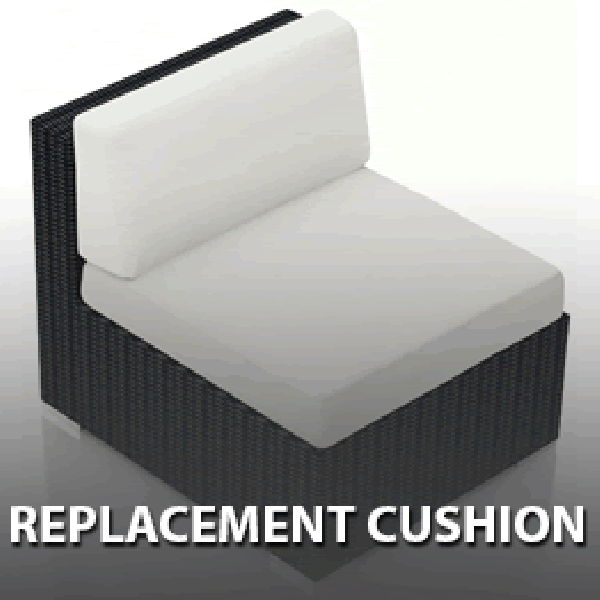 Harmonia Living Urbana Armless Lounge Chair - Replacement Cushion
