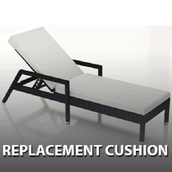 Harmonia Living Urbana Reclining Chaise Lounge - Replacement Cushion