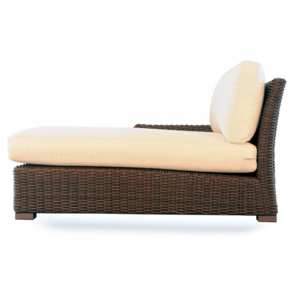 Lloyd Flanders Mesa Left Arm Facing Wicker Chaise Lounge - Replacement Cushion