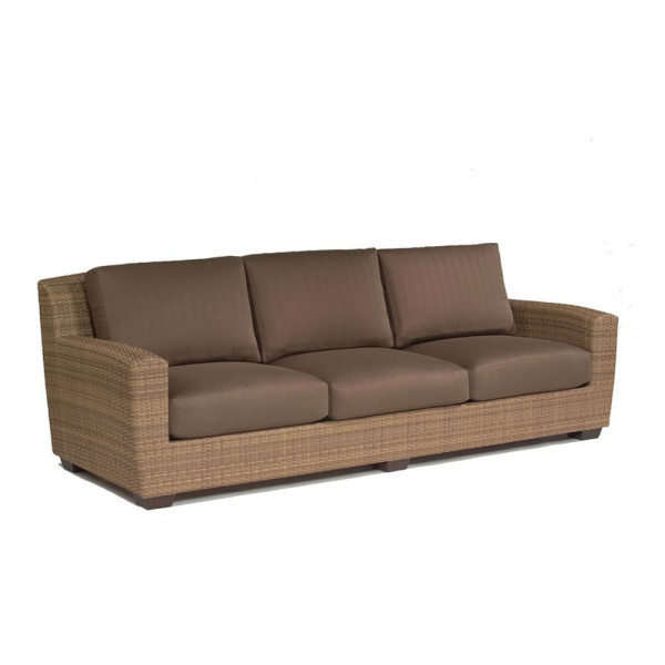 WhiteCraft by Woodard Saddleback Wicker Sofa  - Replacement Cushion