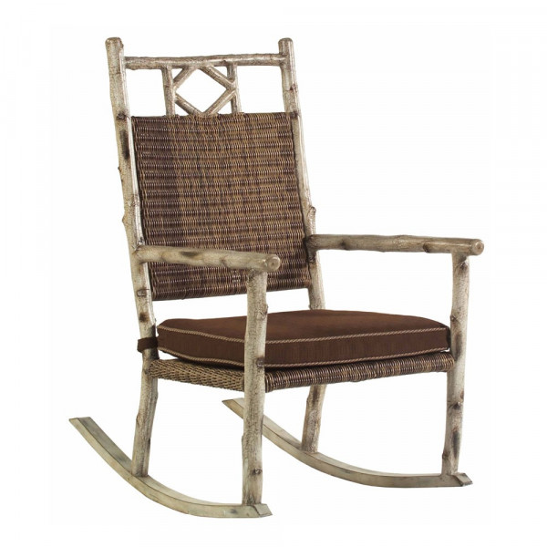 WhiteCraft by Woodard River Run Wicker Rocking Chair - Replacement Cushion