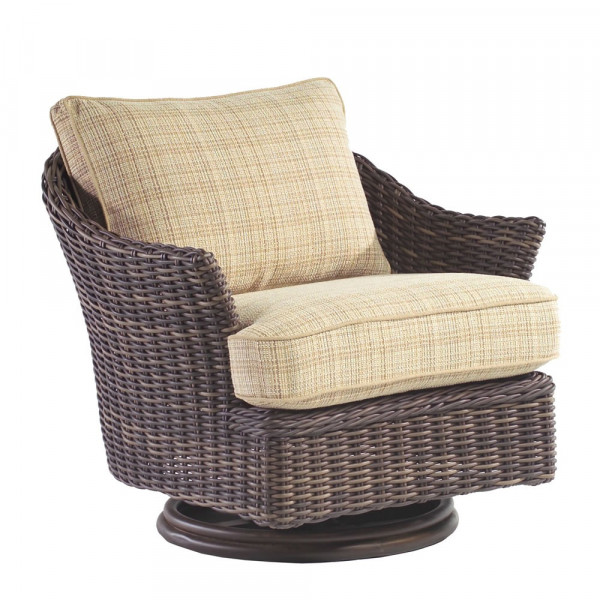 WhiteCraft by Woodard Sonoma Wicker Swivel Chair - Replacement Cushion
