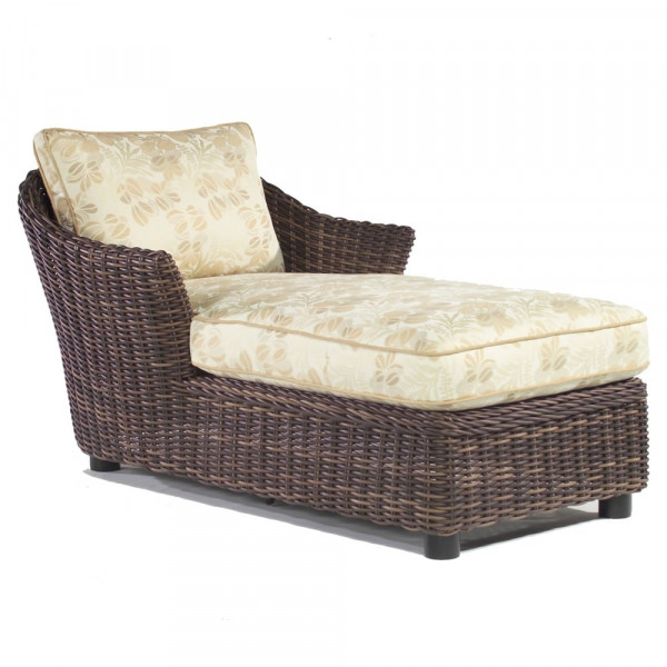 WhiteCraft by Woodard Sonoma Wicker Chaise Lounge - Replacement Cushion