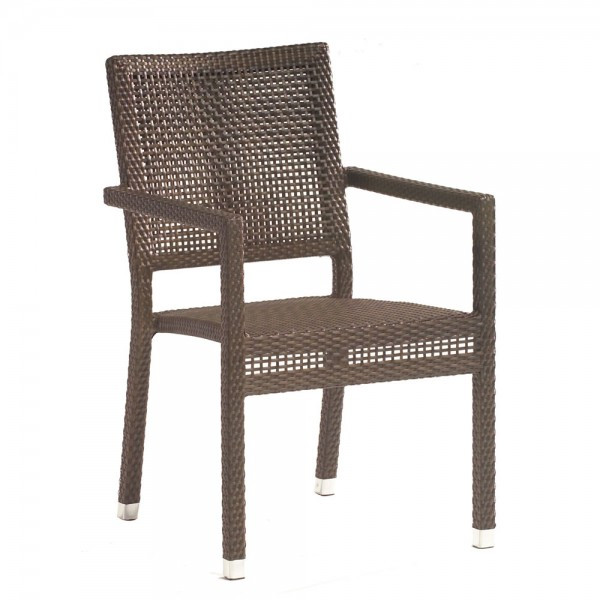 WhiteCraft by Woodard Miami Wicker Dining Chair - Replacement Cushion