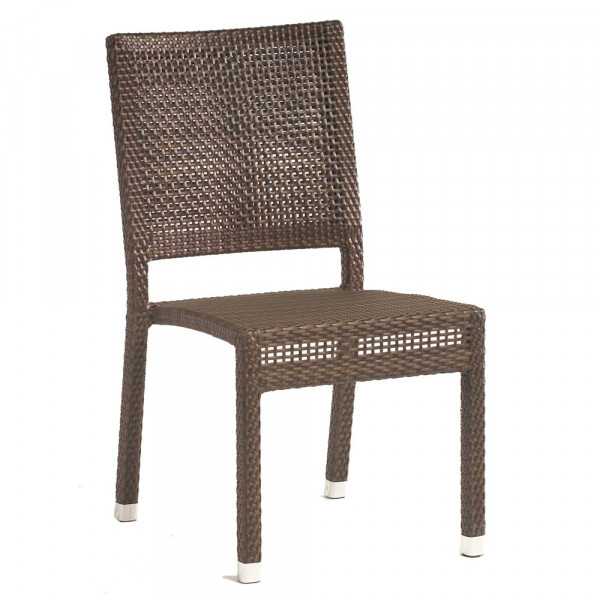 WhiteCraft by Woodard Miami Armless Wicker Dining Chair - Replacement Cushion
