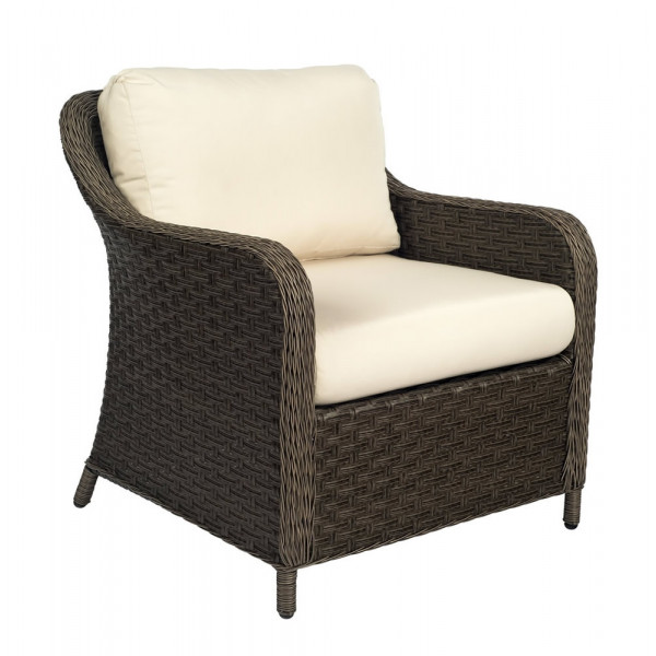 WhiteCraft by Woodard Savannah Wicker Lounge Chair - Replacement Cushions