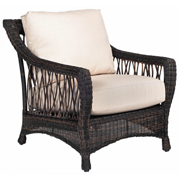WhiteCraft by Woodard Serengeti Wicker Lounge Chair - Replacement Cushion