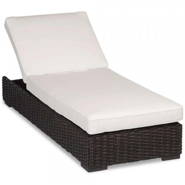 Sunset West Cardiff Adjustable Wicker Chaise Lounge