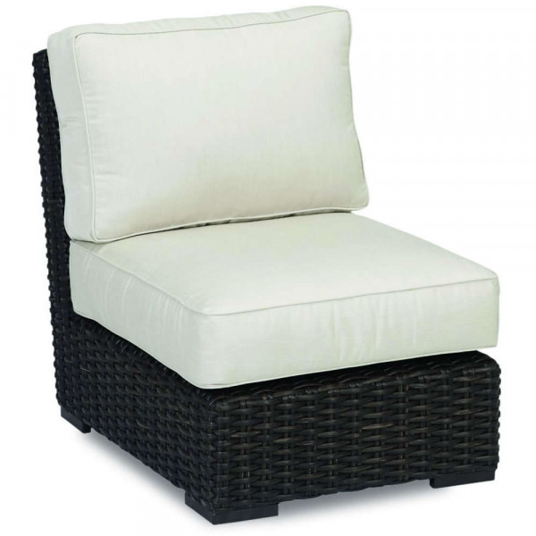 Sunset West Cardiff Armless Wicker Lounge Chair