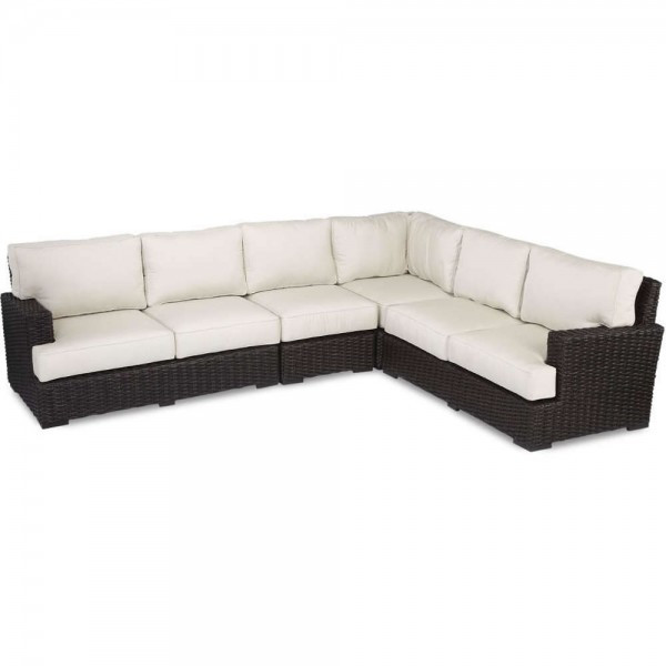 Sunset West Cardiff 3 Piece Wicker Sectional Set - Replacement Cushion