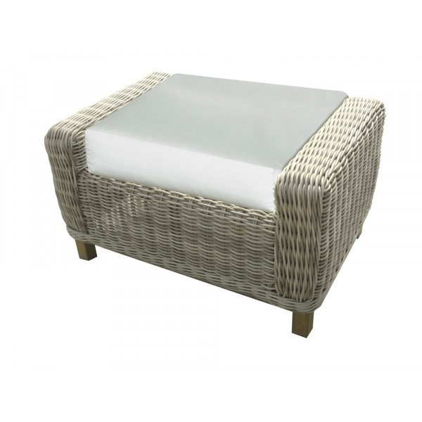 Forever Patio Carlisle Wicker Ottoman - Replacement Cushion