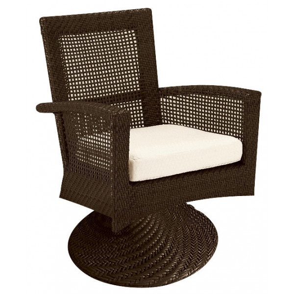 WhiteCraft by Woodard Trinidad Wicker Dining Chair - Replacement Cushion