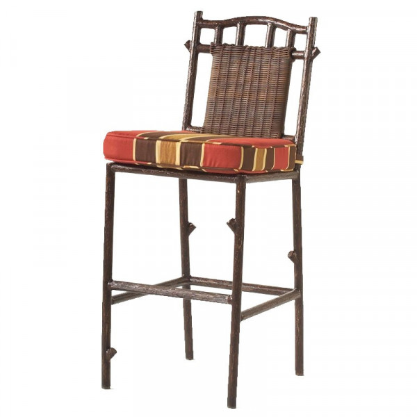 WhiteCraft by Woodard Chatham Run Armless Wicker Bar Chair - Replacement Cushion