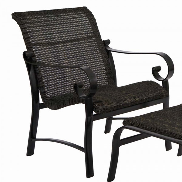 Whitecraft by Woodard Belden Woven Lounge Chair