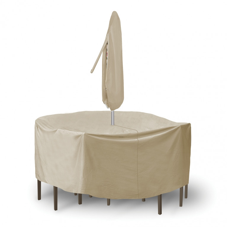 Pci Round Pub Set Outdoor Furniture, Patio Table Cover With Umbrella Hole Round